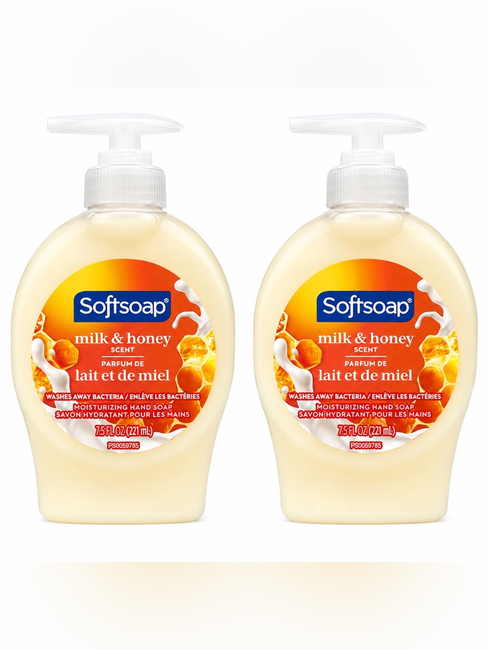 Softsoap Milk & Honey Moisturizing Hand Soap (2 Pack)